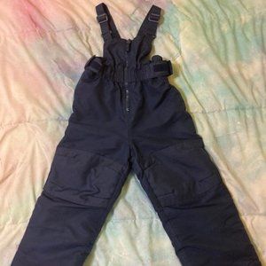 Boys Girls Navy Blue Snow Pants- Cat & Jack Sz 3T